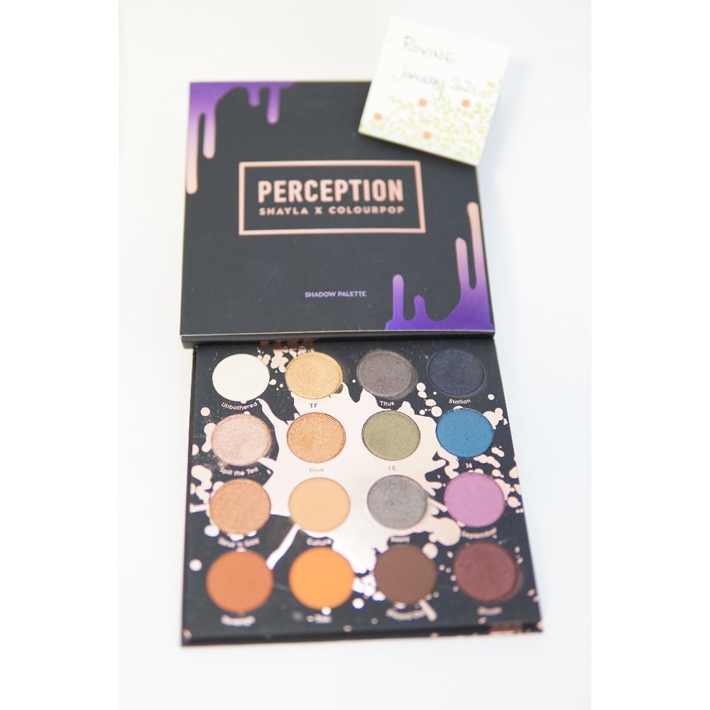 ColourPop x Shayla Perception Eyeshadow Palette